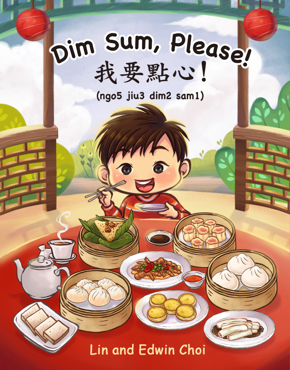 Dim Sum, Please! by Lin and Edwin Choi, Cantonese edition cover